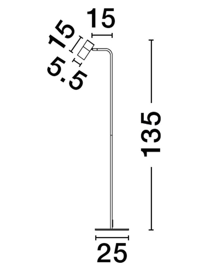 Lampadar Nova Luce PONGO 9010226