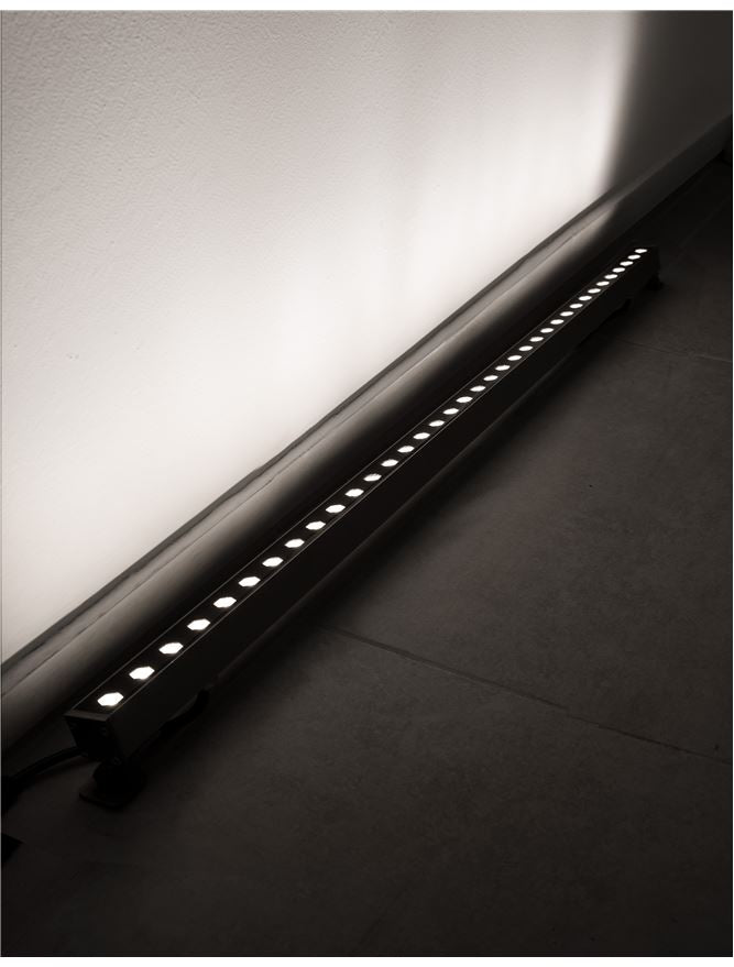 Proiector exterior linear wallwasher Nova Luce WALL WASHER 9011102