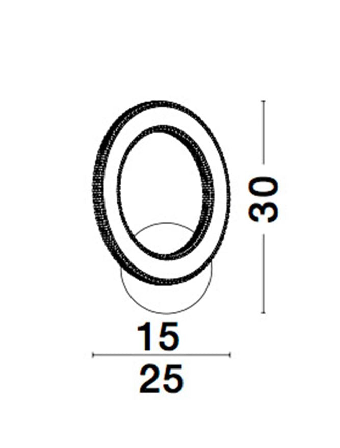 Aplica Nova Luce CILION 9011135