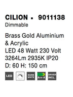 Lustra Nova Luce CILION 9011138