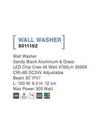 Proiector exterior linear wallwasher Nova Luce WALL WASHER 9011162