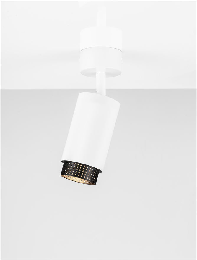 Spot aplicat reglabil Nova Luce NESSI 9011402