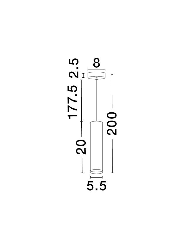 Pendul baie Nova Luce MAO 9011421