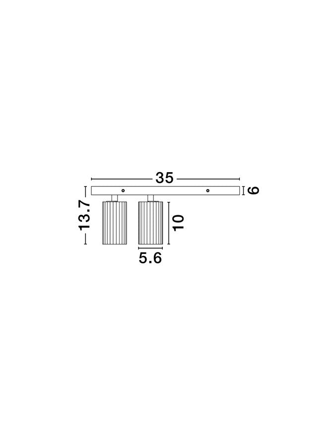Plafoniera Nova Luce ZELOS 9011603
