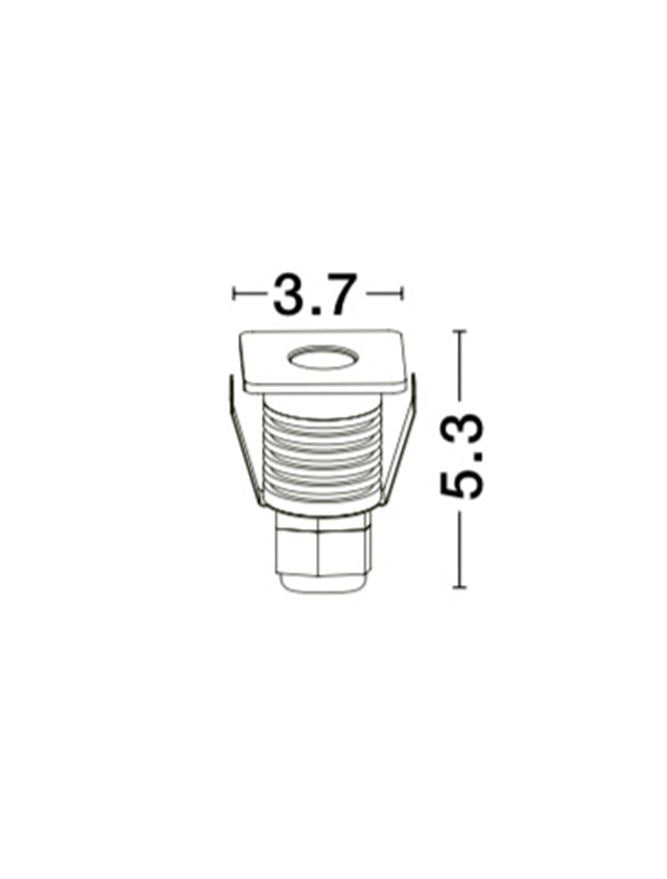 Spot incastrat exterior pardoseala Nova Luce BANG 9019213