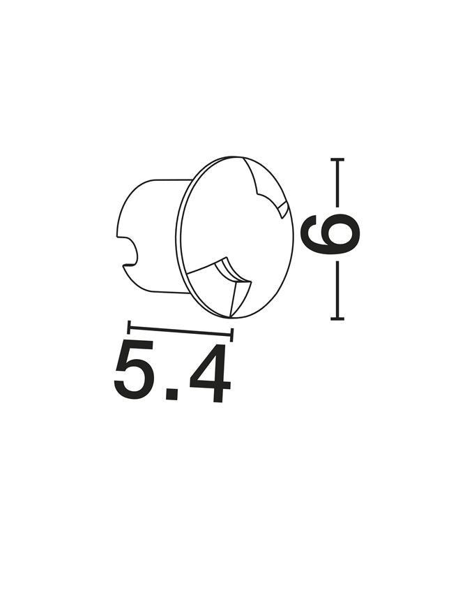 Spot incastrat exterior fatade/trepte Nova Luce ERIS 9019218
