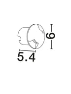 Spot incastrat exterior fatade/trepte Nova Luce ERIS 9019218