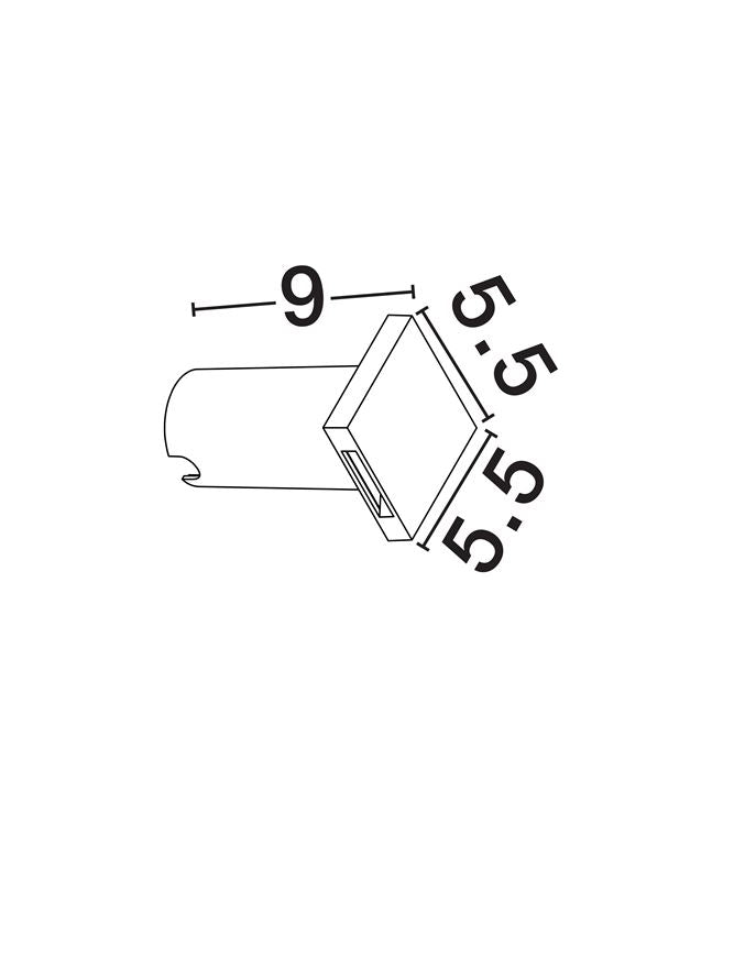 Spot incastrat exterior fatade/trepte Nova Luce IKO 9019222