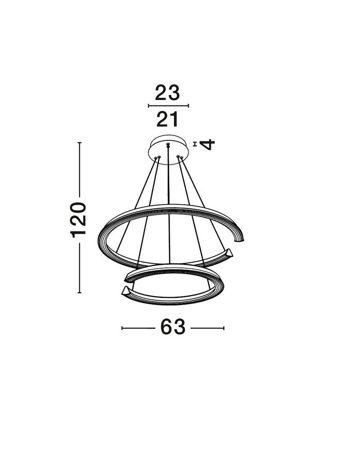 Lustra Nova Luce ELMO 9019731