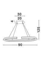 Lustra Nova Luce ELMO 9019732