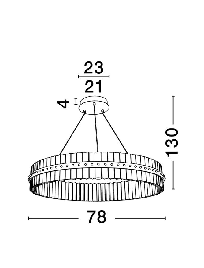 Lustra Nova Luce KEZO 9019734
