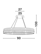 Lustra Nova Luce KEZO 9019736