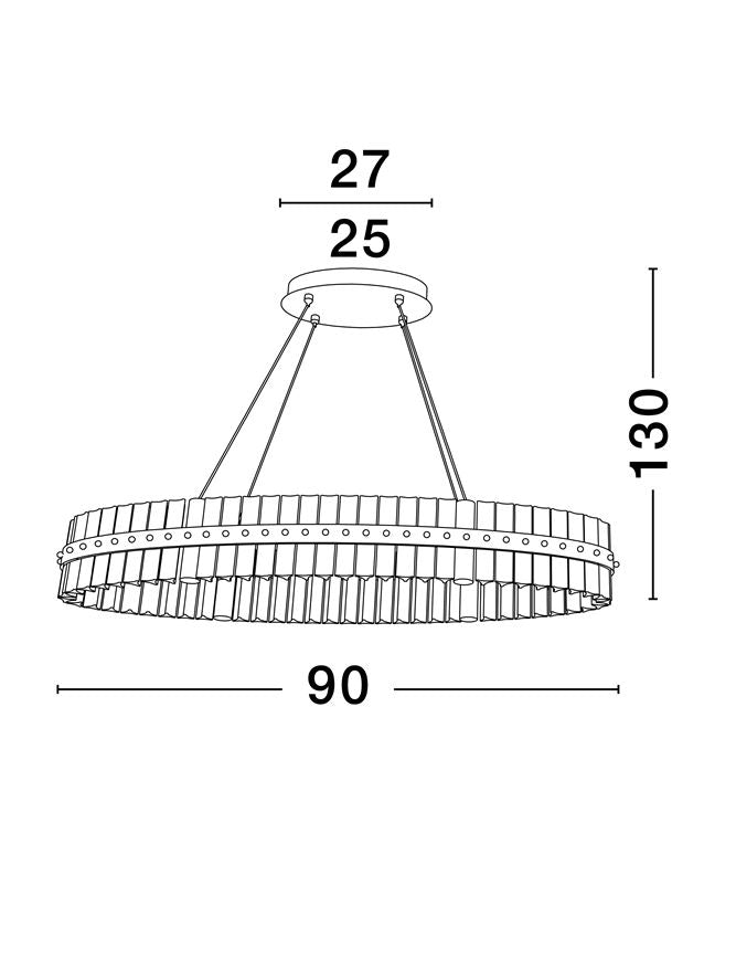 Lustra Nova Luce KEZO 9019736