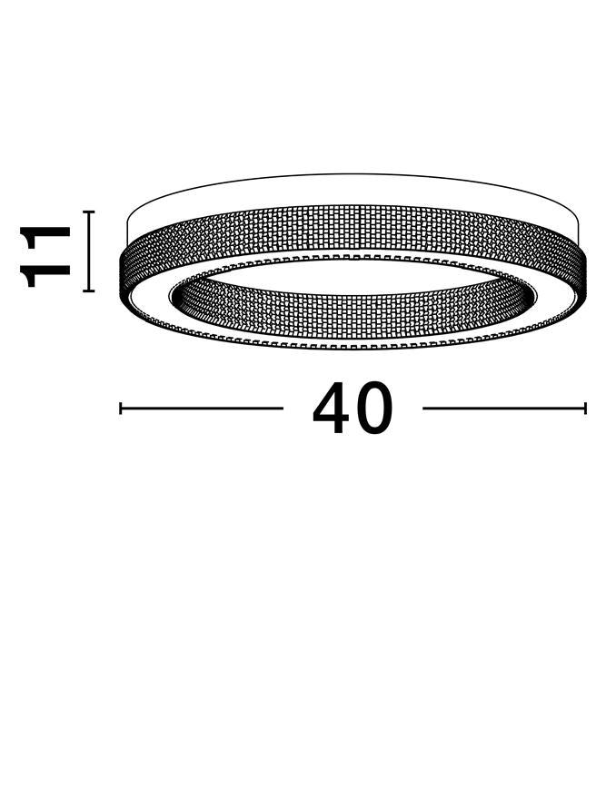 Plafoniera Nova Luce KLEPSIDRA 9019740