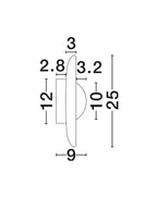 Aplica Nova Luce CERIO 9019754