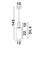 Pendul Nova Luce MARU 9019756