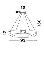 Lustra Nova Luce AIDER 9019759
