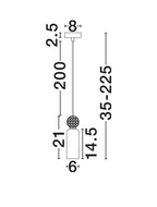 Pendul Nova Luce FILOMENA 9019792