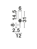 Aplica Nova Luce FILOMENA 9019795
