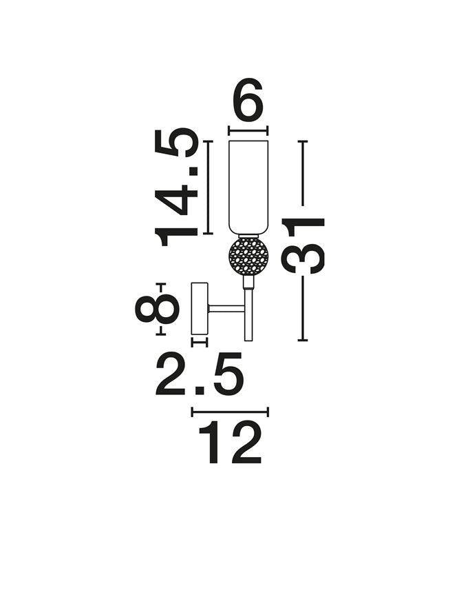 Aplica Nova Luce FILOMENA 9019795