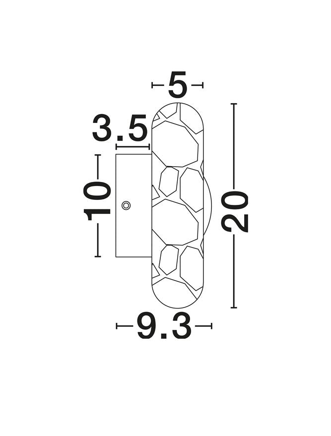 Aplica Nova Luce TAVO 9019803