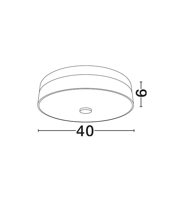 Plafoniera Nova Luce SERITA 9019816