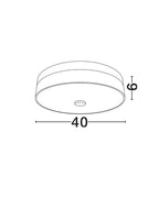Plafoniera Nova Luce SERITA 9019816