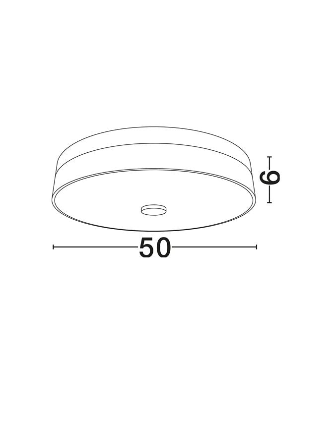 Plafoniera Nova Luce SERITA 9019817