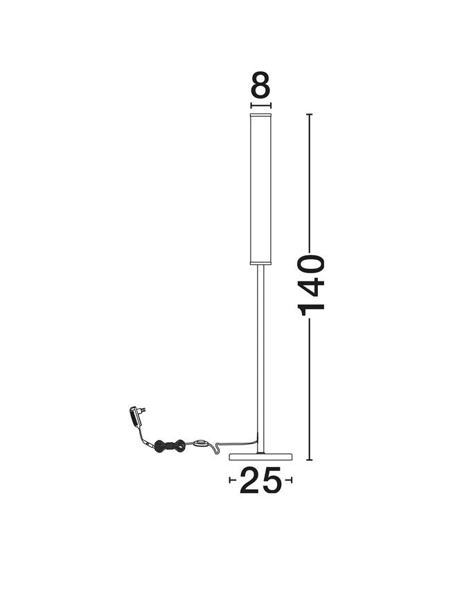 Lampadar Nova Luce NOLIA 9019818