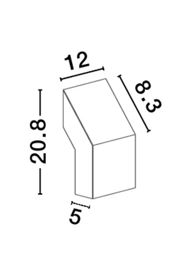 Aplica exterior Nova Luce BRIGITTA 9020928