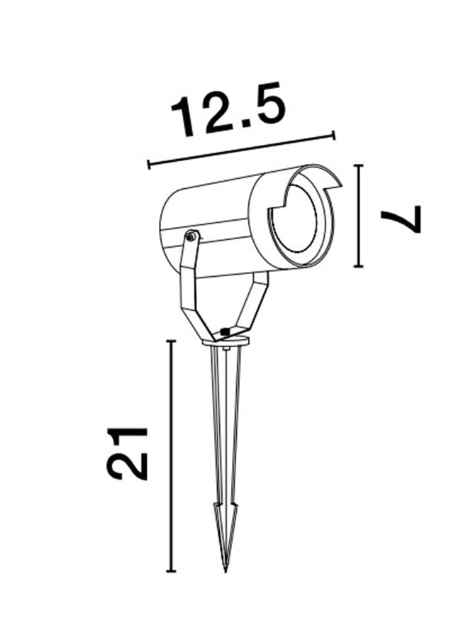 Proiector exterior fatade/plante Nova Luce KIMIKO 9026127