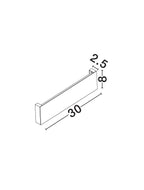 Aplica exterior lineara Nova Luce METRIC 9026137