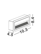 Spot incastrat exterior fatade/trepte Nova Luce MONO 9026146