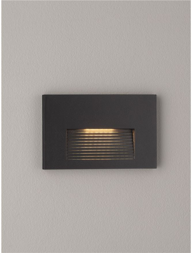 Spot aplicat exterior fatade/trepte Nova Luce NILO 9026153