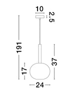 Pendul Nova Luce AMELIA 9028829