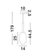 Pendul Nova Luce AMELIA 9028833