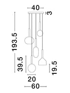 Candelabru Nova Luce AMELIA 9028835