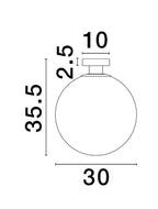 Plafoniera Nova Luce VITA 9028839