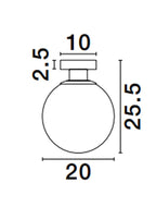 Plafoniera Nova Luce VITA 9028840
