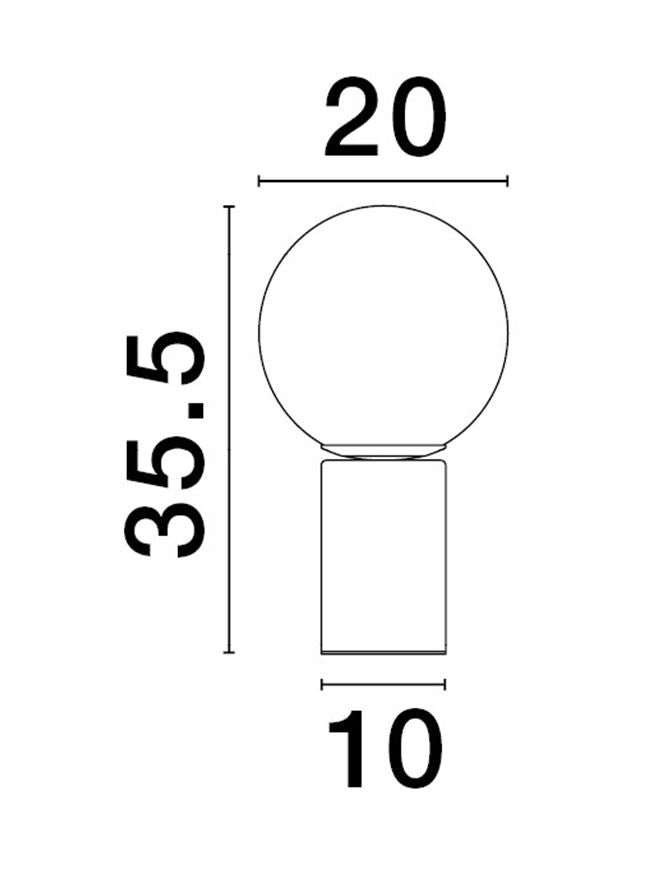 Veioza Nova Luce VITA 9028842