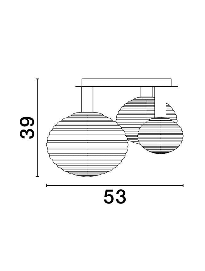 Plafoniera Nova Luce ALLEN 9028848