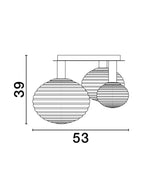 Plafoniera Nova Luce ALLEN 9028848