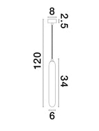 Pendul Nova Luce GUSTAVE 9028851