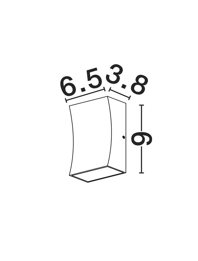 Aplica exterior Nova Luce BOXY 9030148