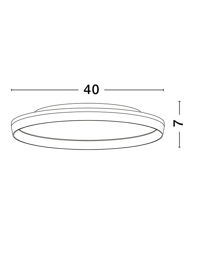 Plafoniera Nova Luce VOMOS 9030514