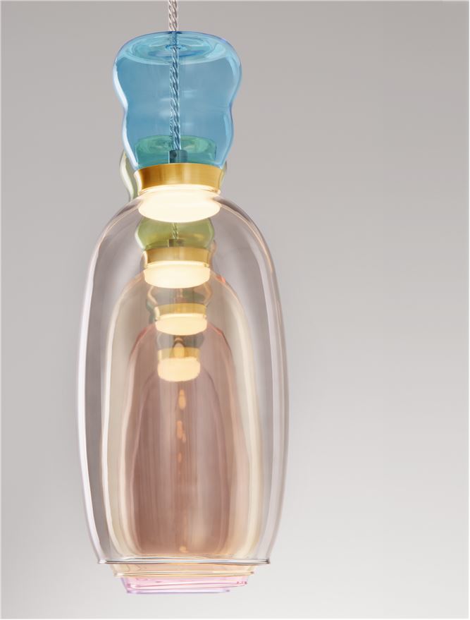 Lustra Nova Luce PLUMA 9030548