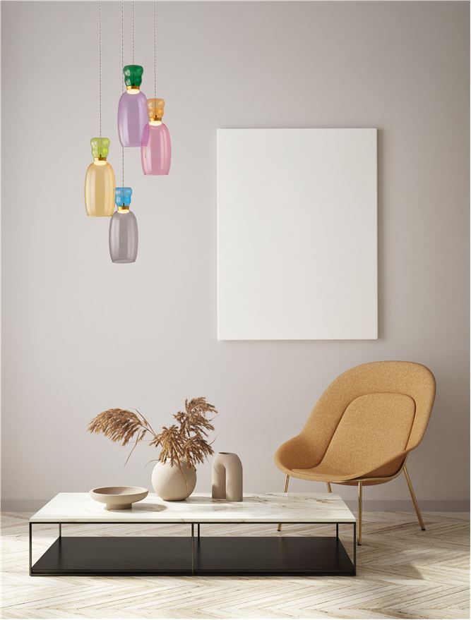 Lustra Nova Luce PLUMA 9030549