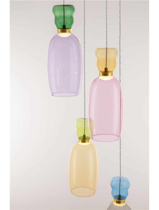 Lustra Nova Luce PLUMA 9030549