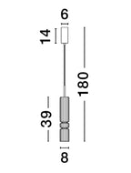Pendul Nova Luce BENTO 9030552