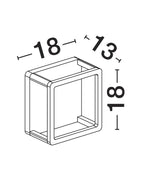 Aplica exterior Nova Luce AKMI 9030568